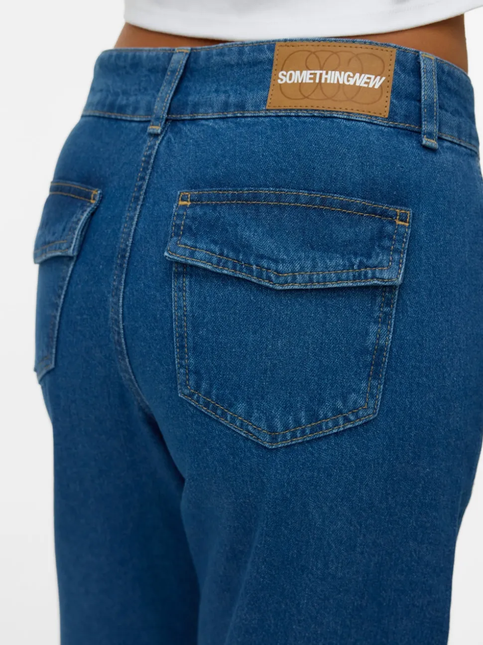 SNRANCY Mid rise Wide leg fit Jeans