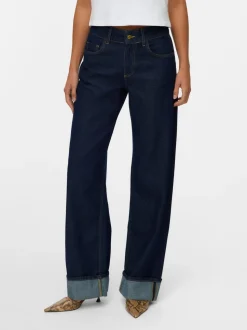 SNRANCY Mid rise Wide leg fit Jeans