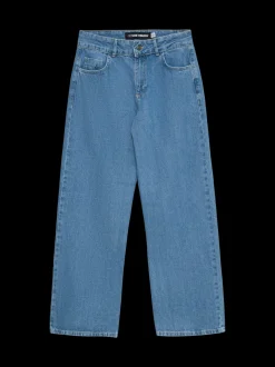 SNRANCY Mid waist Wide leg fit Jeans