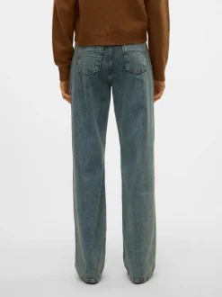 SNRANCY Mid waist Wide leg fit Jeans