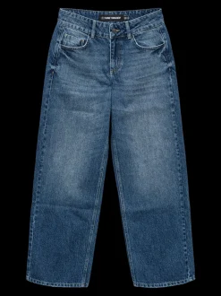 SNRANCY Mid waist Wide leg fit Jeans