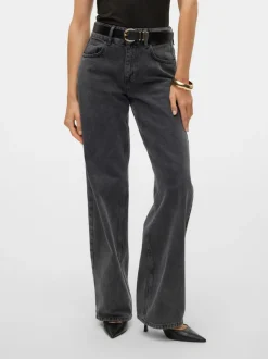 SNRANCY Mid waist Wide leg fit Jeans