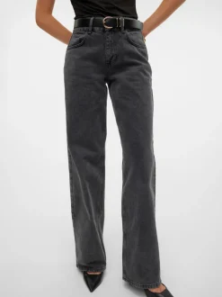 SNRANCY Mid waist Wide leg fit Jeans