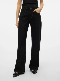 SNRANCY Mid waist Wide leg fit Jeans