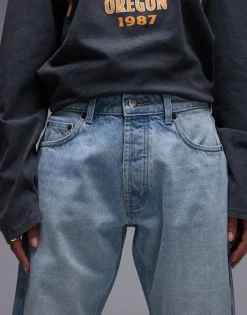 TOPSHOP High waist Straight fit Jeans