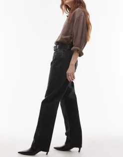 TOPSHOP High waist Straight fit Jeans