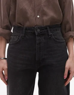 TOPSHOP High waist Straight fit Jeans