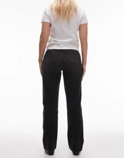 TOPSHOP High waist Straight fit Jeans
