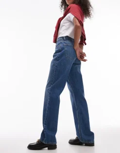 TOPSHOP High waist Straight fit Jeans
