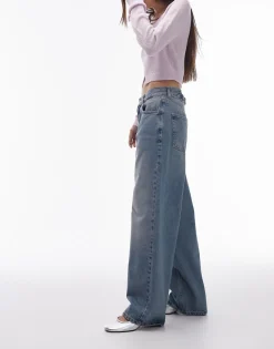 TOPSHOP Low waist Relaxed fit Jeans
