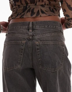 TOPSHOP Low waist Wide leg fit Jeans