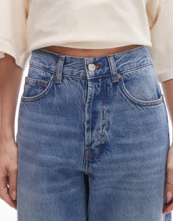 TOPSHOP Mid rise Loose fit Jeans