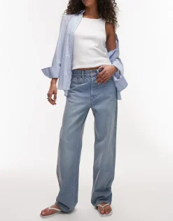 TOPSHOP Mid rise Loose fit Jeans