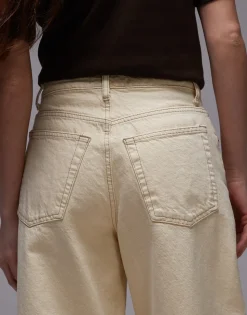 TOPSHOP Mid waist Barrel fit Jeans