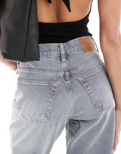TOPSHOP Mid waist Loose fit Jeans
