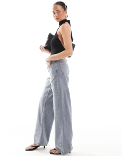 TOPSHOP Mid waist Loose fit Jeans