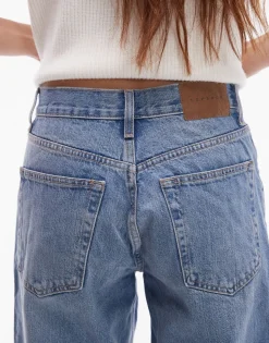 TOPSHOP Mid waist Straight fit Jeans