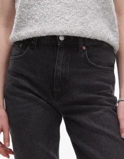 TOPSHOP Mid waist Straight fit Jeans