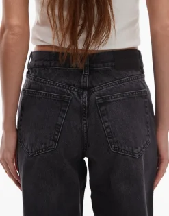 TOPSHOP Mid waist Straight fit Jeans