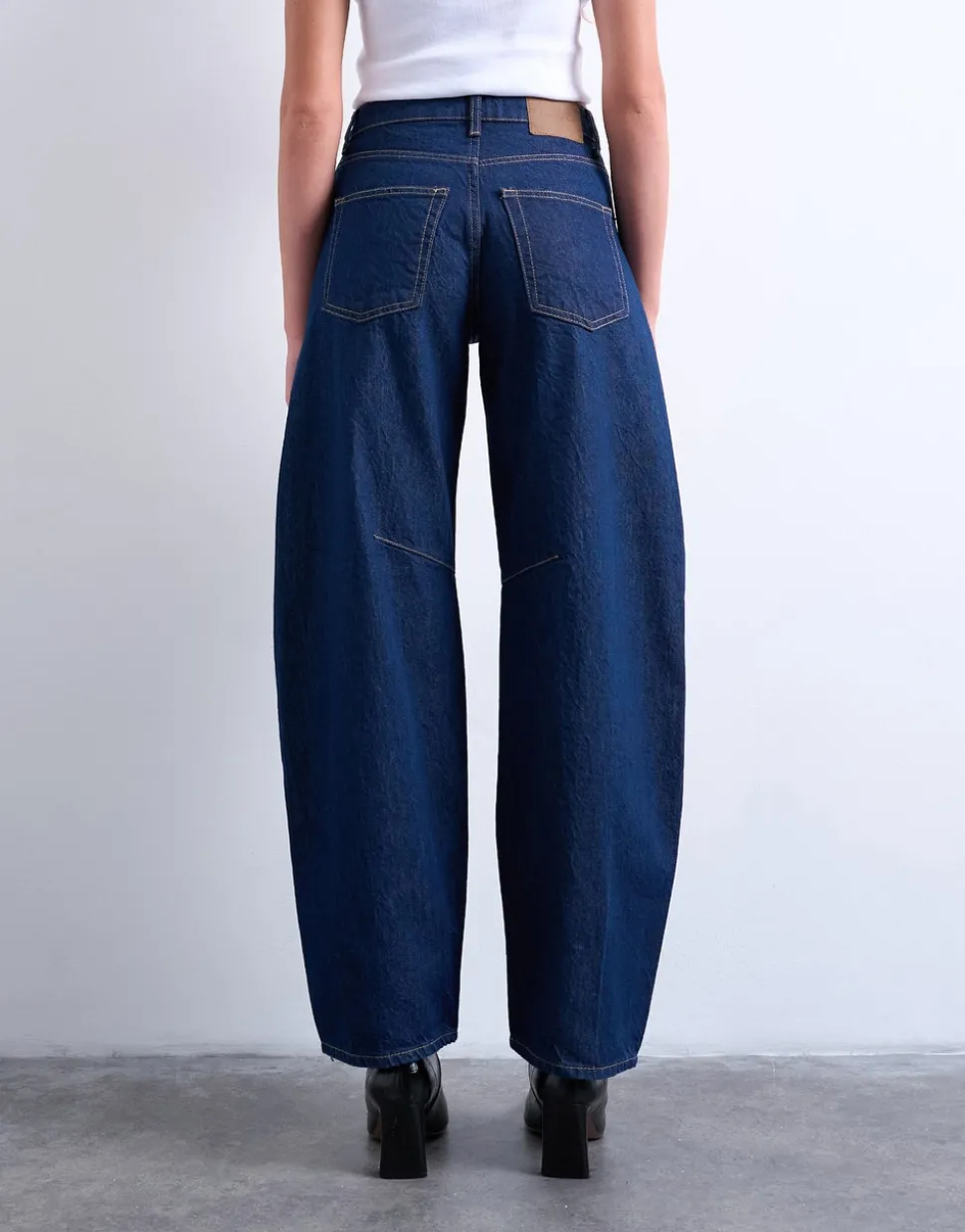 TSBARREL High rise Barrel fit Jeans