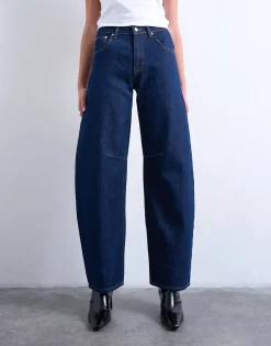 TSBARREL High rise Barrel fit Jeans