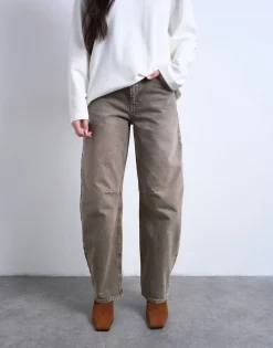 TSBARREL High waist Barrel fit Jeans
