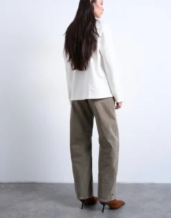 TSBARREL High waist Barrel fit Jeans