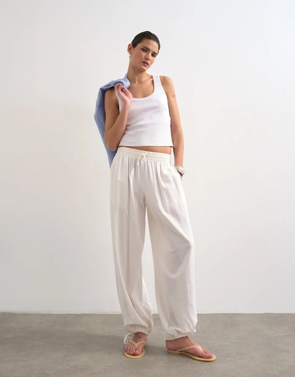 TSBEATE High rise Broek