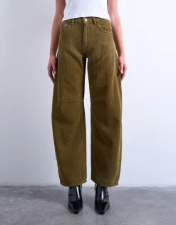 TSBRIANA Super low waist Wide leg fit Jeans