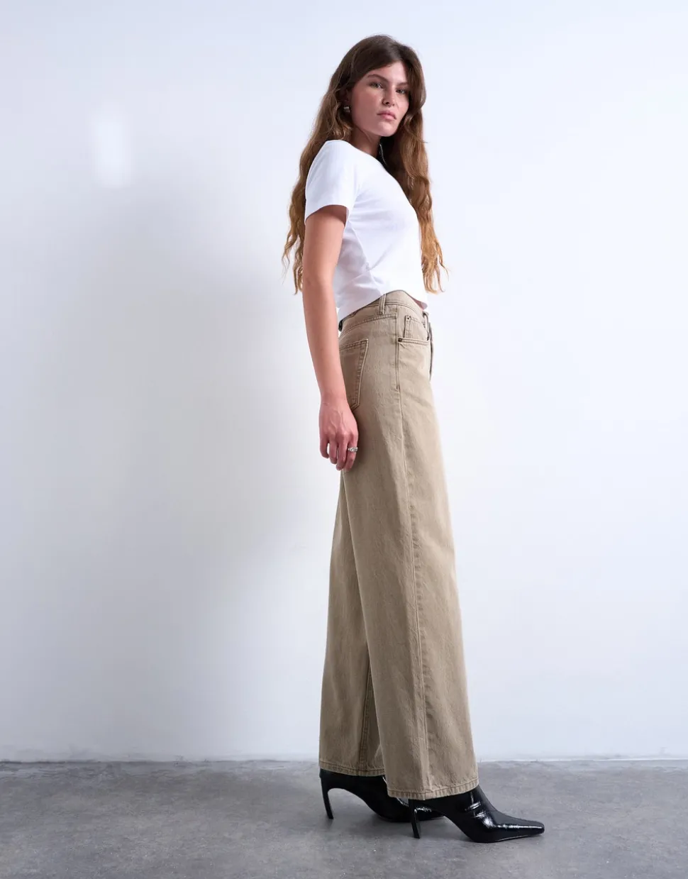 TSCINCH Low rise Wide leg fit Jeans