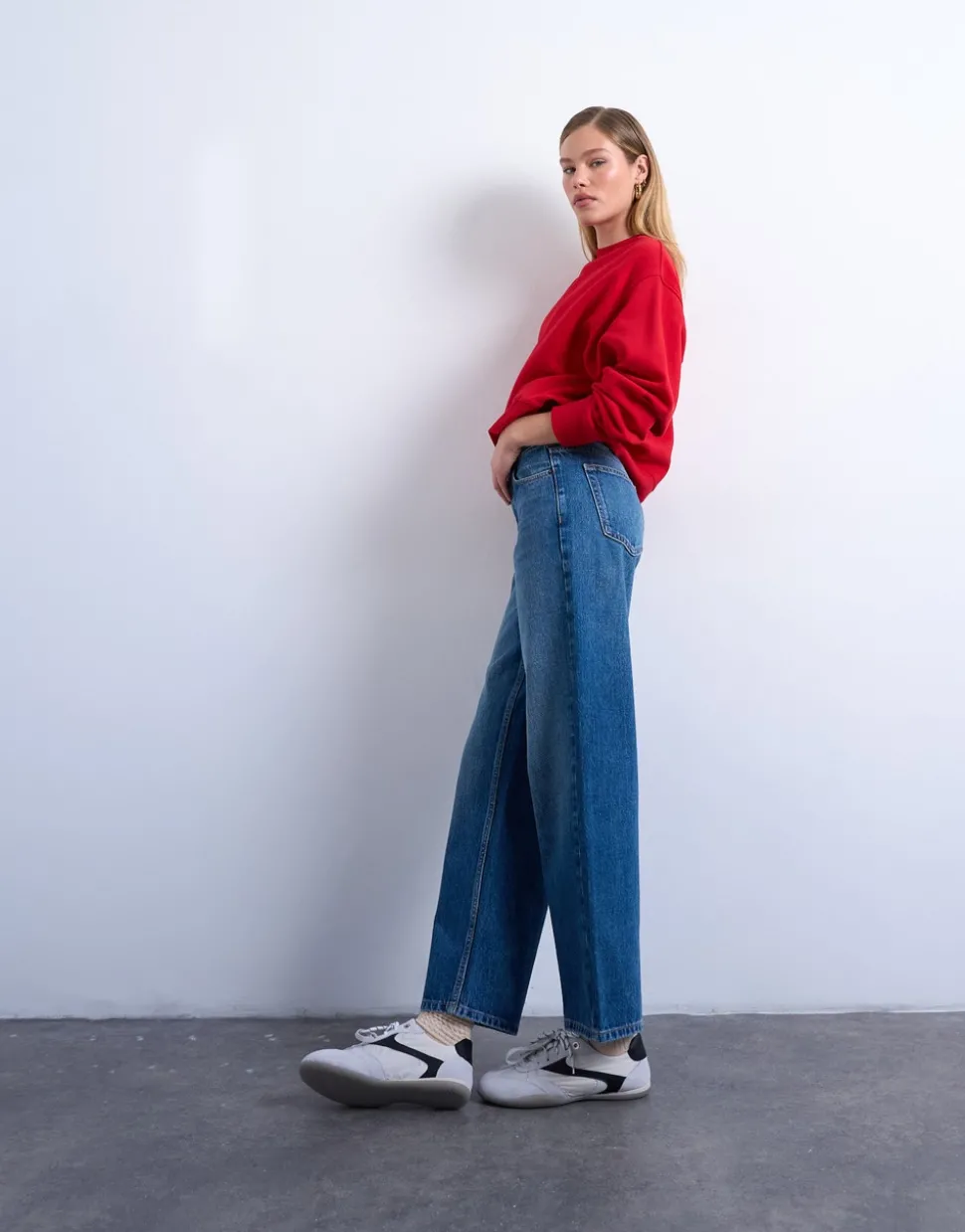 TSCINCH Low rise Wide leg fit Jeans