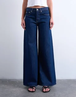 TSCLARA Mid rise Wide leg fit Jeans