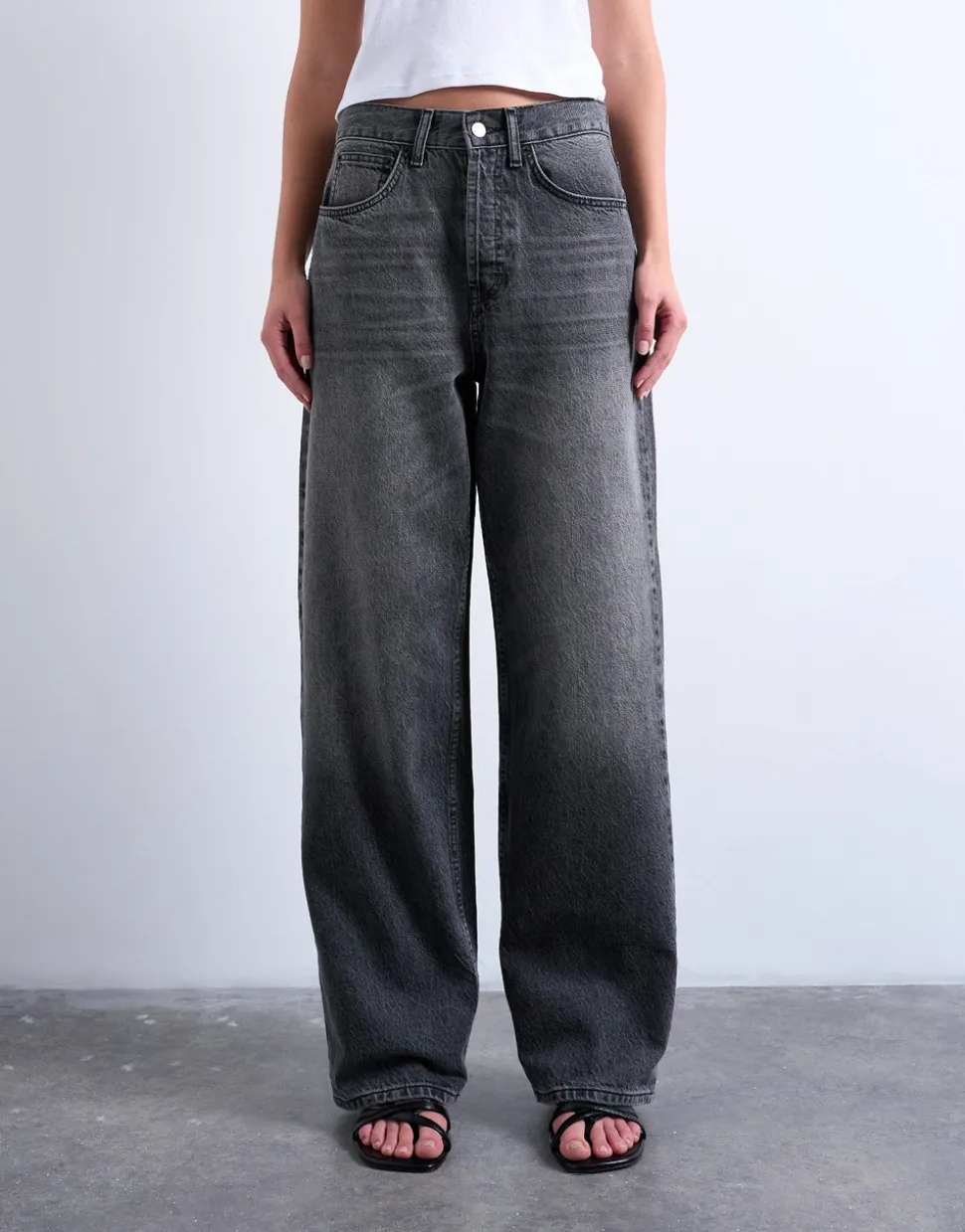 TSCOLUMN Mid rise Regular fit Jeans