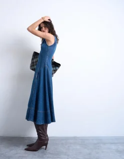 TSELLA Lange jurk