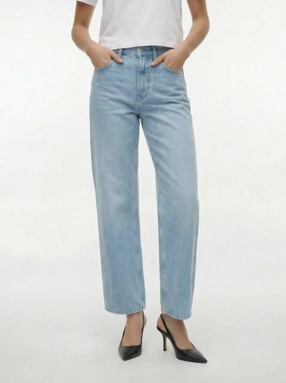 TSEMBER Low rise Wide leg fit Jeans