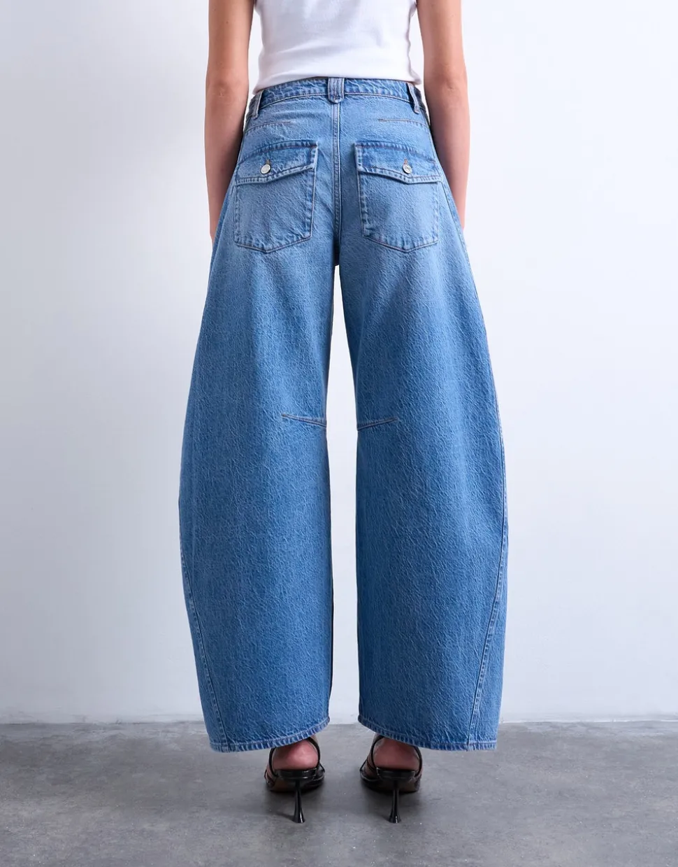 TSEMMA High rise Barrel fit Jeans