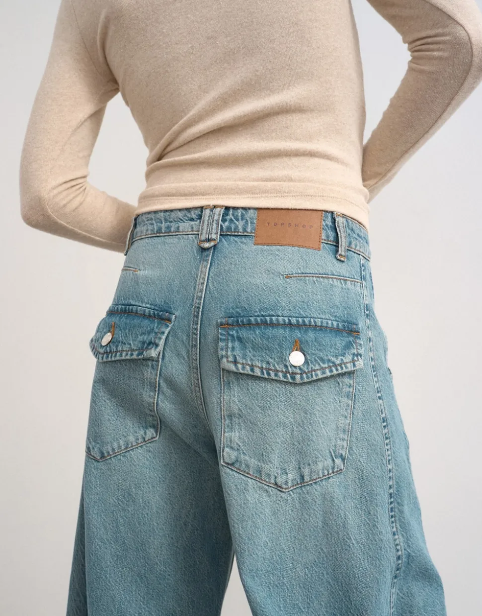 TSEMMA High rise Barrel fit Jeans