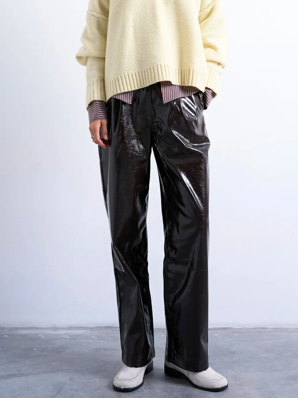 TSHEIDI High waist Broek