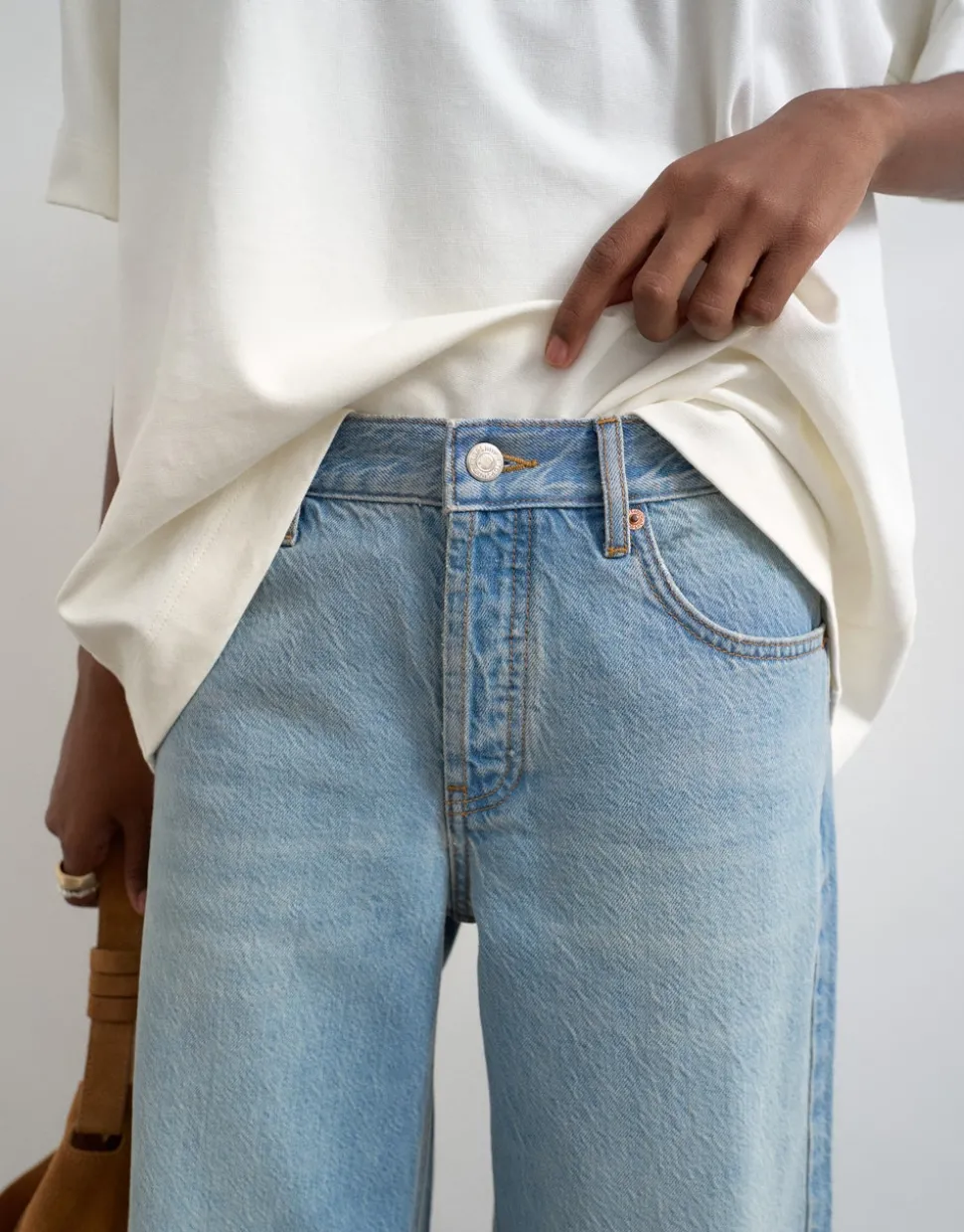 TSHORIZON Mid rise Wide leg fit Jeans