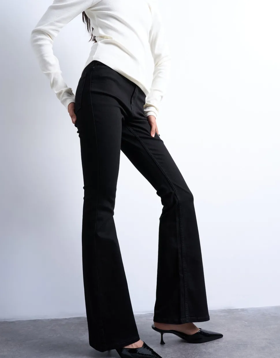 TSJAMIE High rise Flared fit Jeans