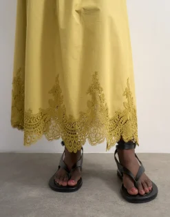 TSLINA Mid rise Lange rok