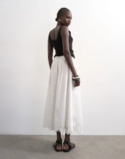 TSLINA Mid rise Lange rok