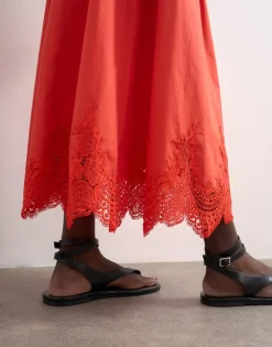 TSLINA Mid rise Lange rok