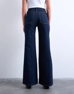 TSMARIE Mid rise Flared fit Jeans