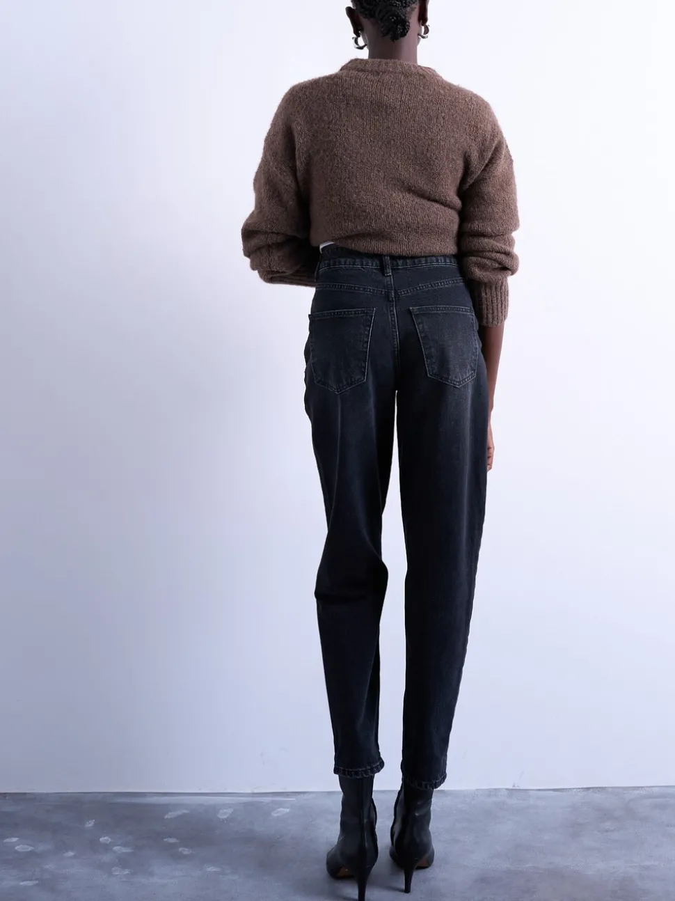 TSMOLLY High waist Mom fit Jeans