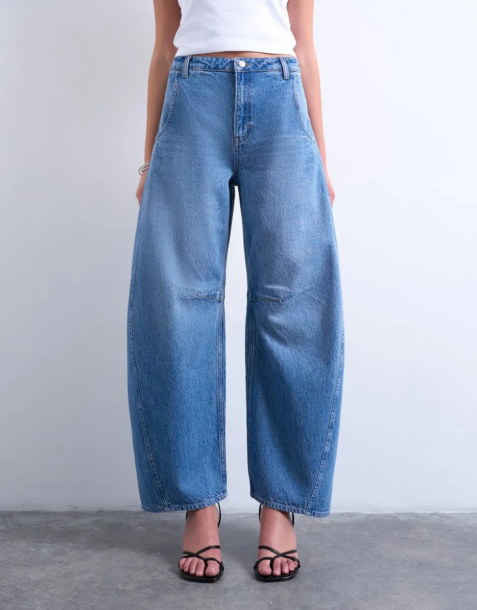 TSNANNA Barrel fit Jeans