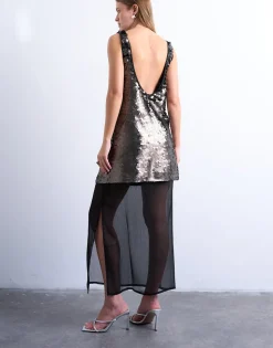 TSNORA Midi-jurk