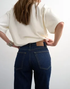 TSRUNWAY Mid rise Straight fit Jeans