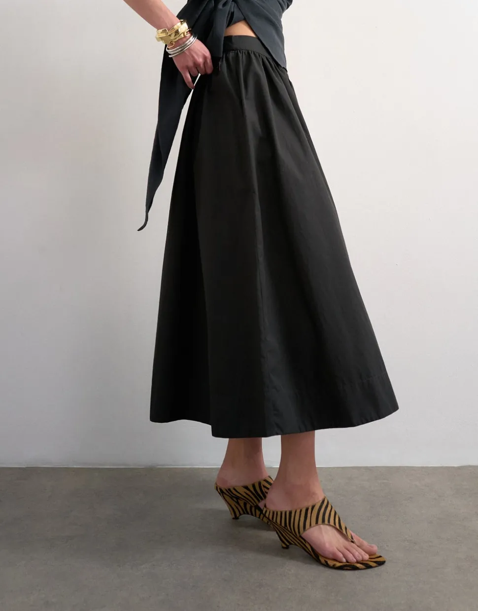TSSALLY Low waist Lange rok