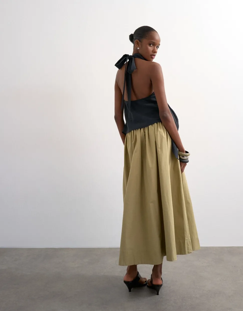 TSSALLY Low waist Lange rok